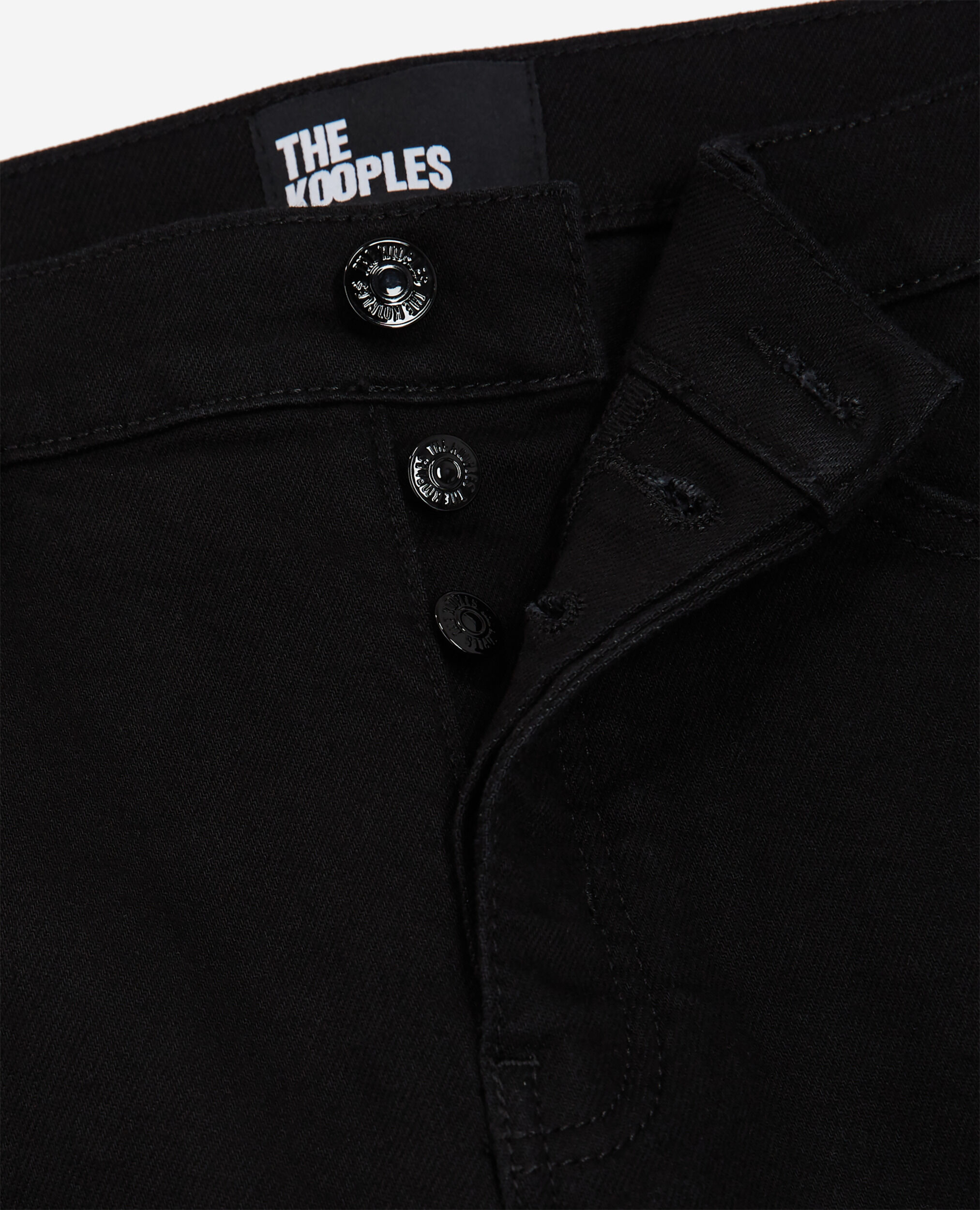 Schwarze Flare-Jeans, BLACK, hi-res image number null