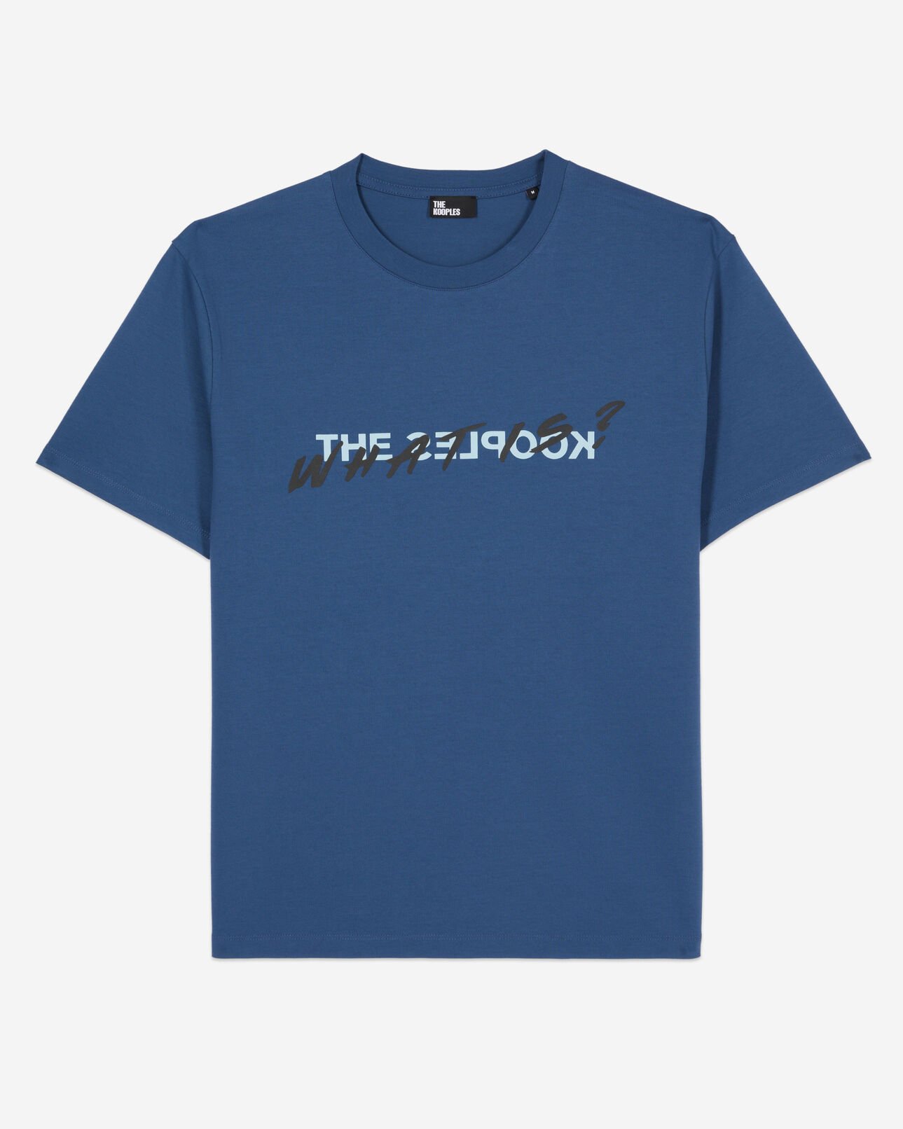 The Kooples HOMME MIDDLE NAVY t-shirt what is bleu roi