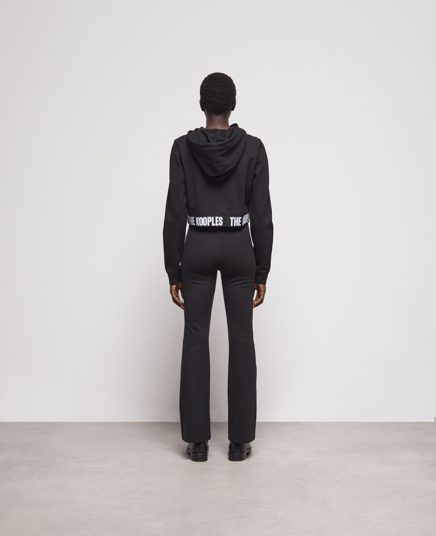 hooded sweatshirt with logo