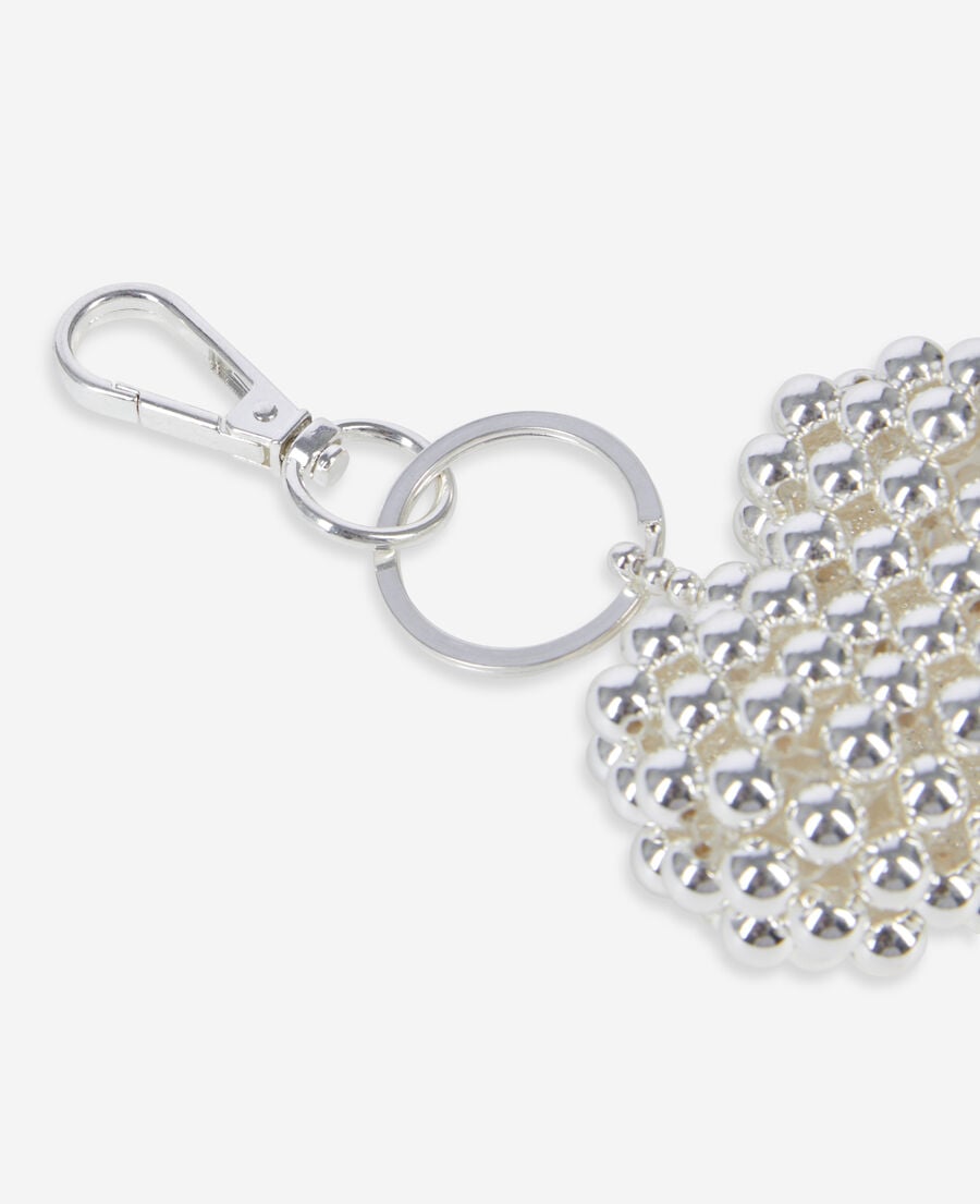 The Kooples WOMEN SILVER silver heart bag charm