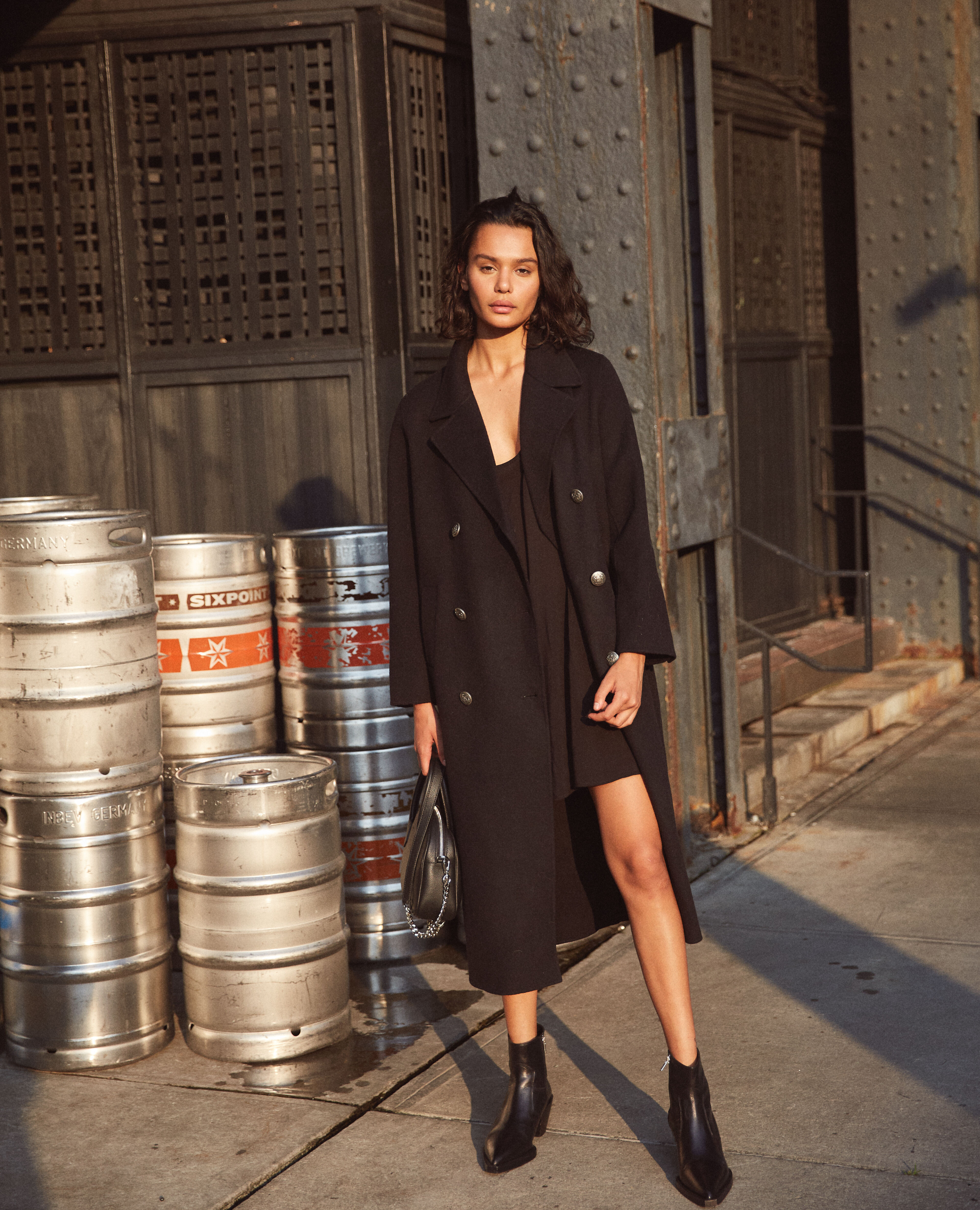 The kooples top wool coat