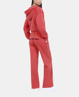 The Kooples DAMEN RUBIS rote jogginghose mit logo