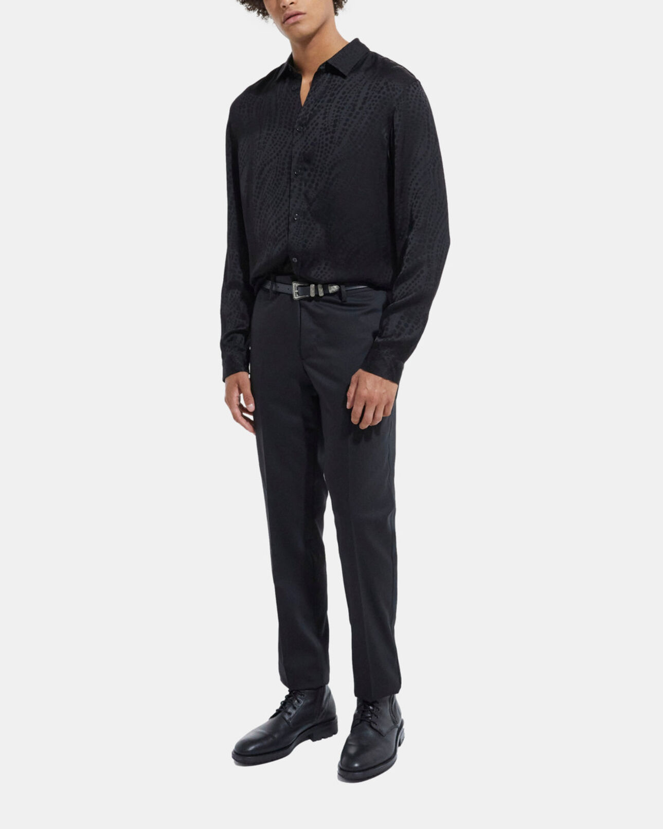The Kooples MEN BLACK black shirt