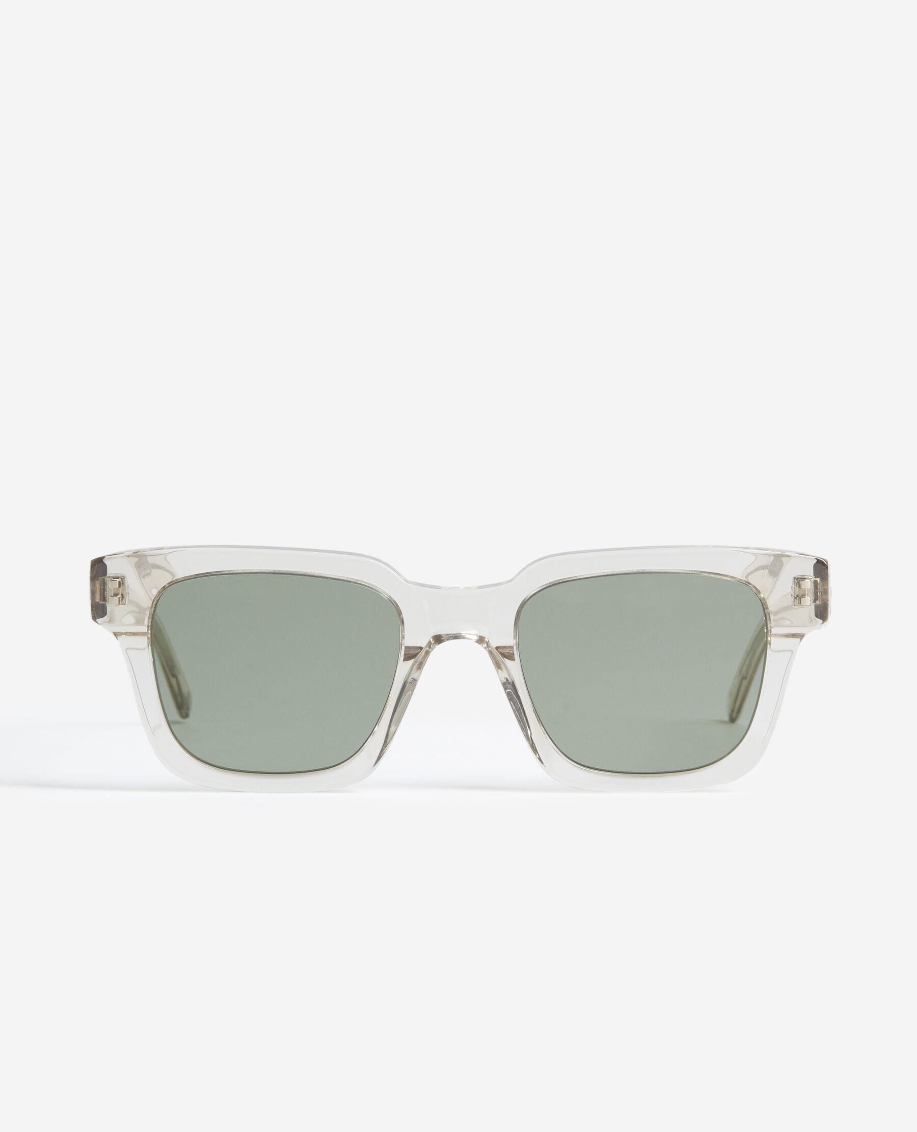 Lunette hotsell carrée transparente