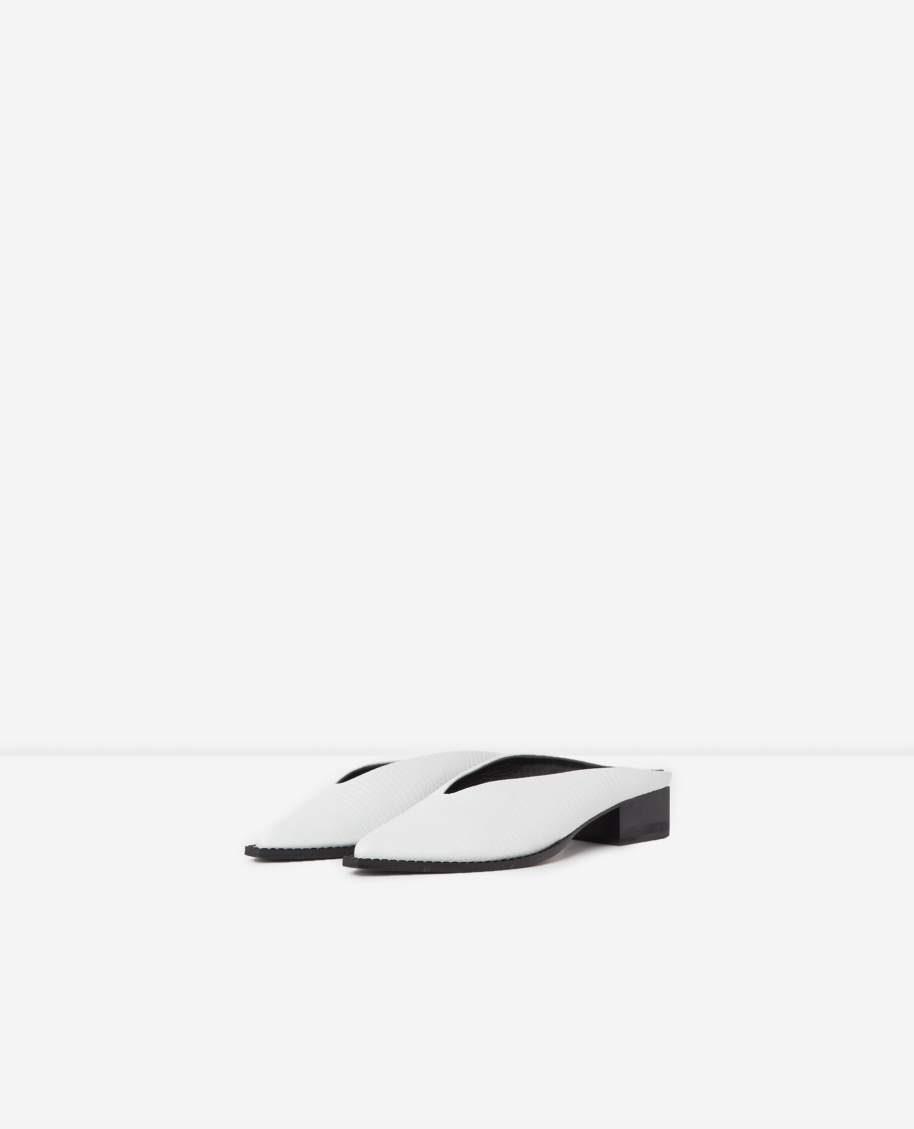Zara snakeskin mules on sale