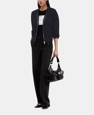 The Kooples FEMME BLACK cardigan en laine noir