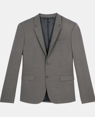 The Kooples H BROWN brown wool suit jacket
