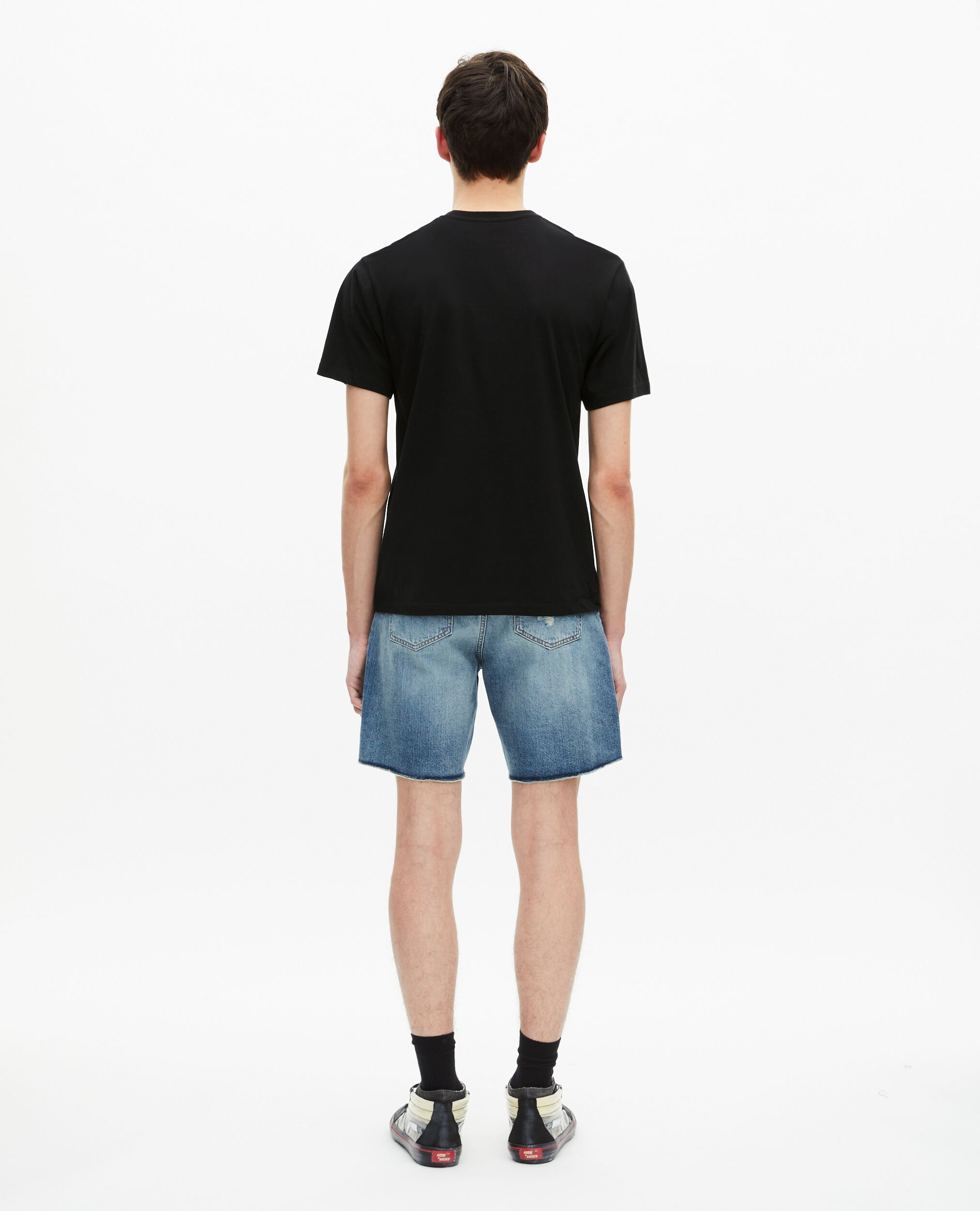 T-shirt avec Logo noir, BLACK, hi-res image number null