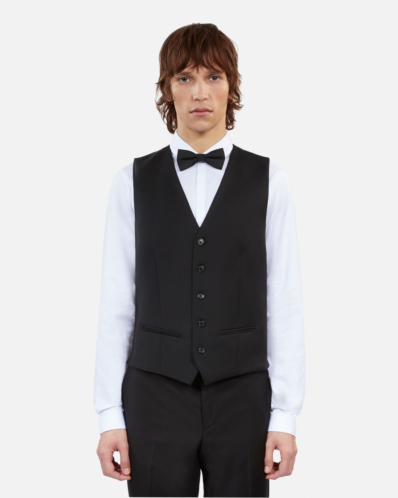 The Kooples HOMBRE BLACK pajarita de seda negra