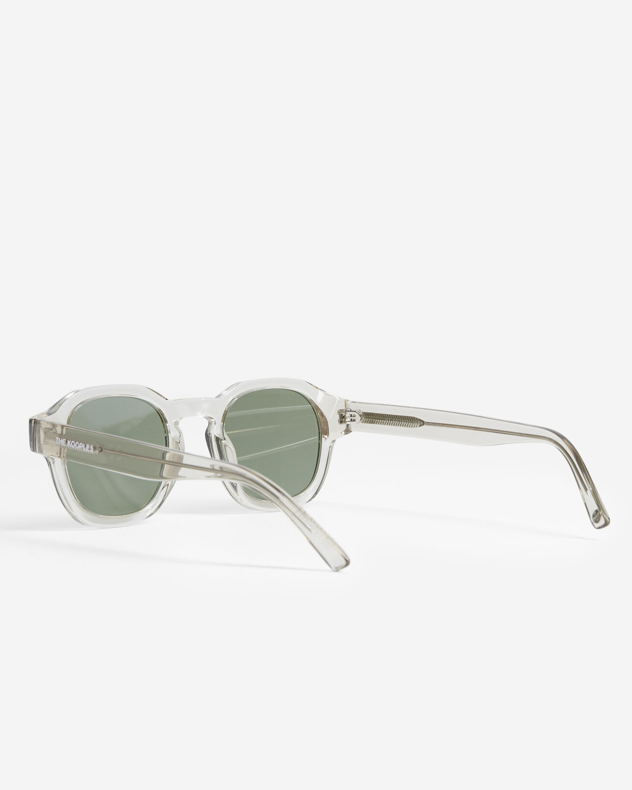 The Kooples WOMEN GREY transparent gray sunglasses