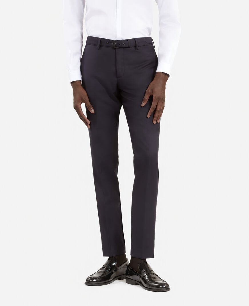 The Kooples HOMBRE DARK NAVY pantalón traje azul marino lana