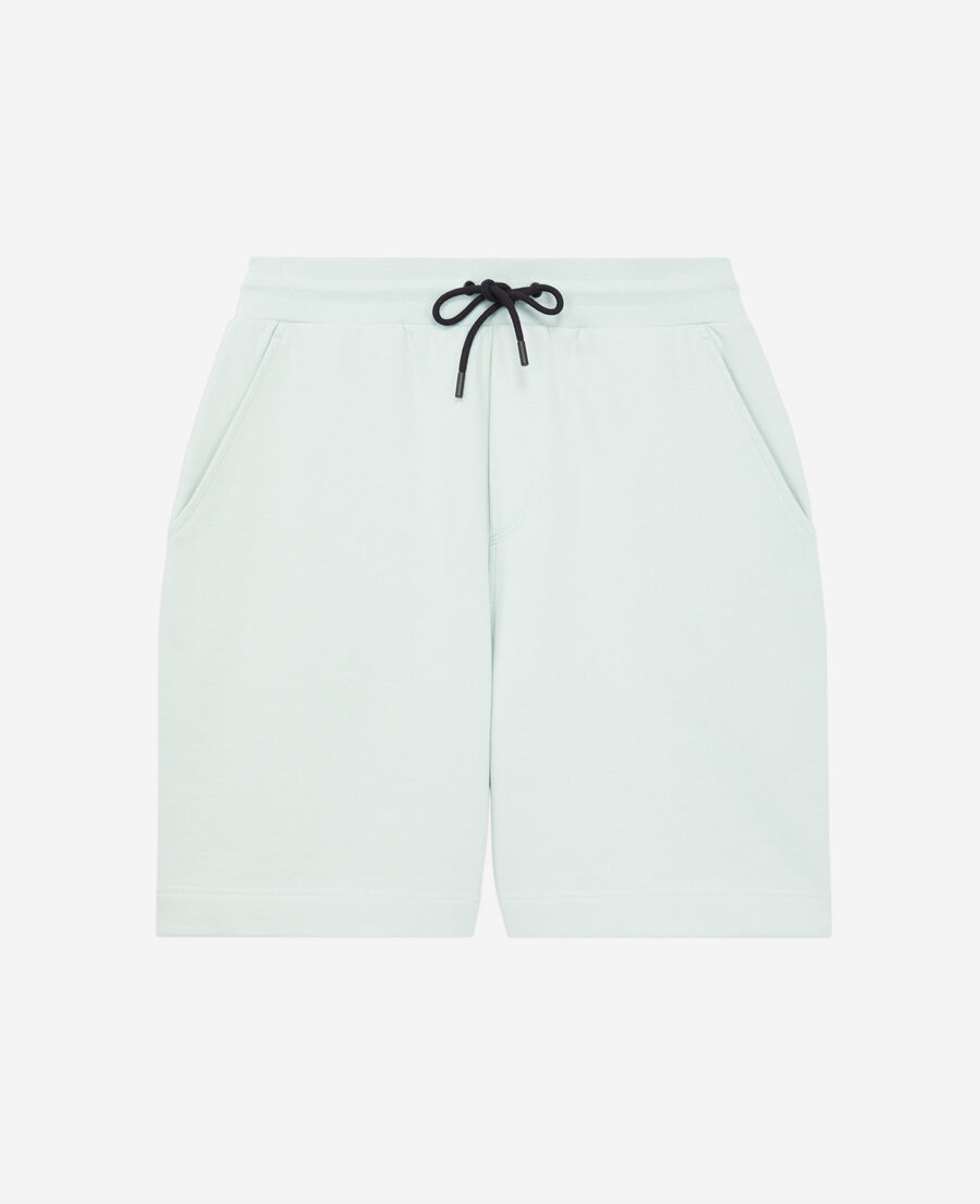 grüne shorts aus baumwolle