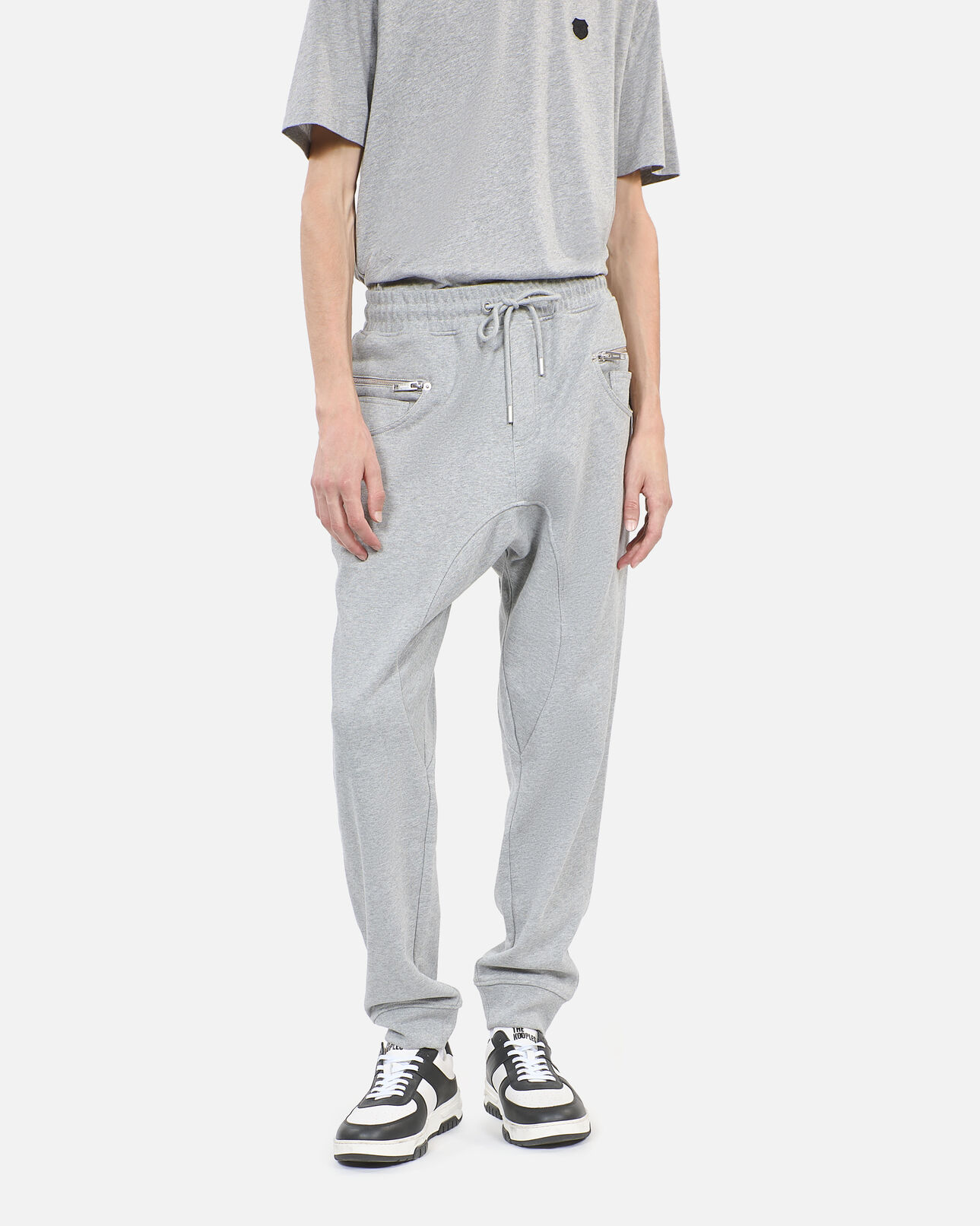 The Kooples H ARDOISE grey jogging bottoms