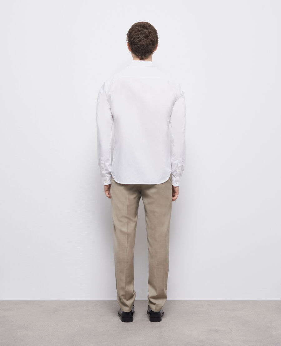 camisa formal blanca
