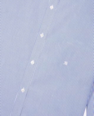 The Kooples H BLUE WHITE white and blue striped shirt