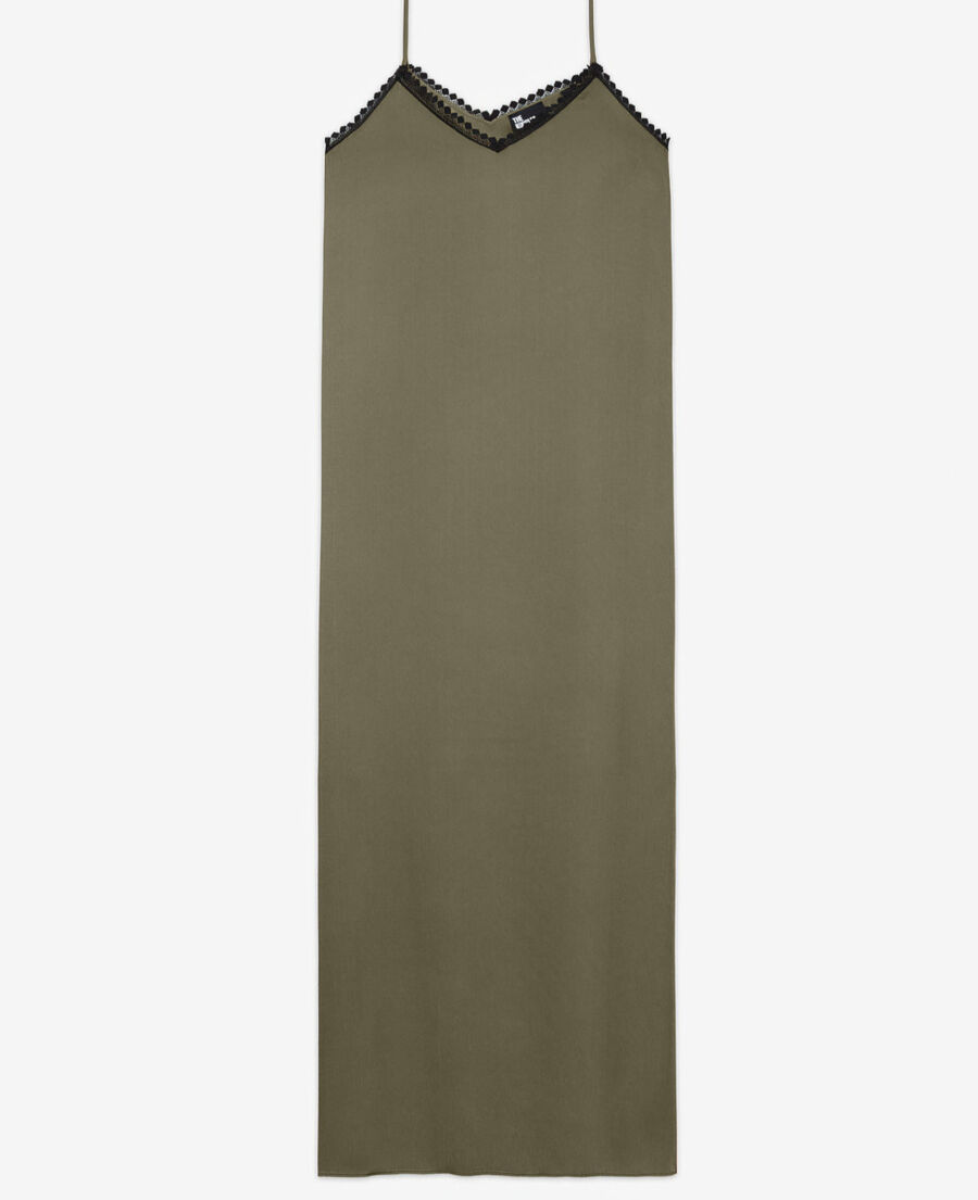 robe longue kaki