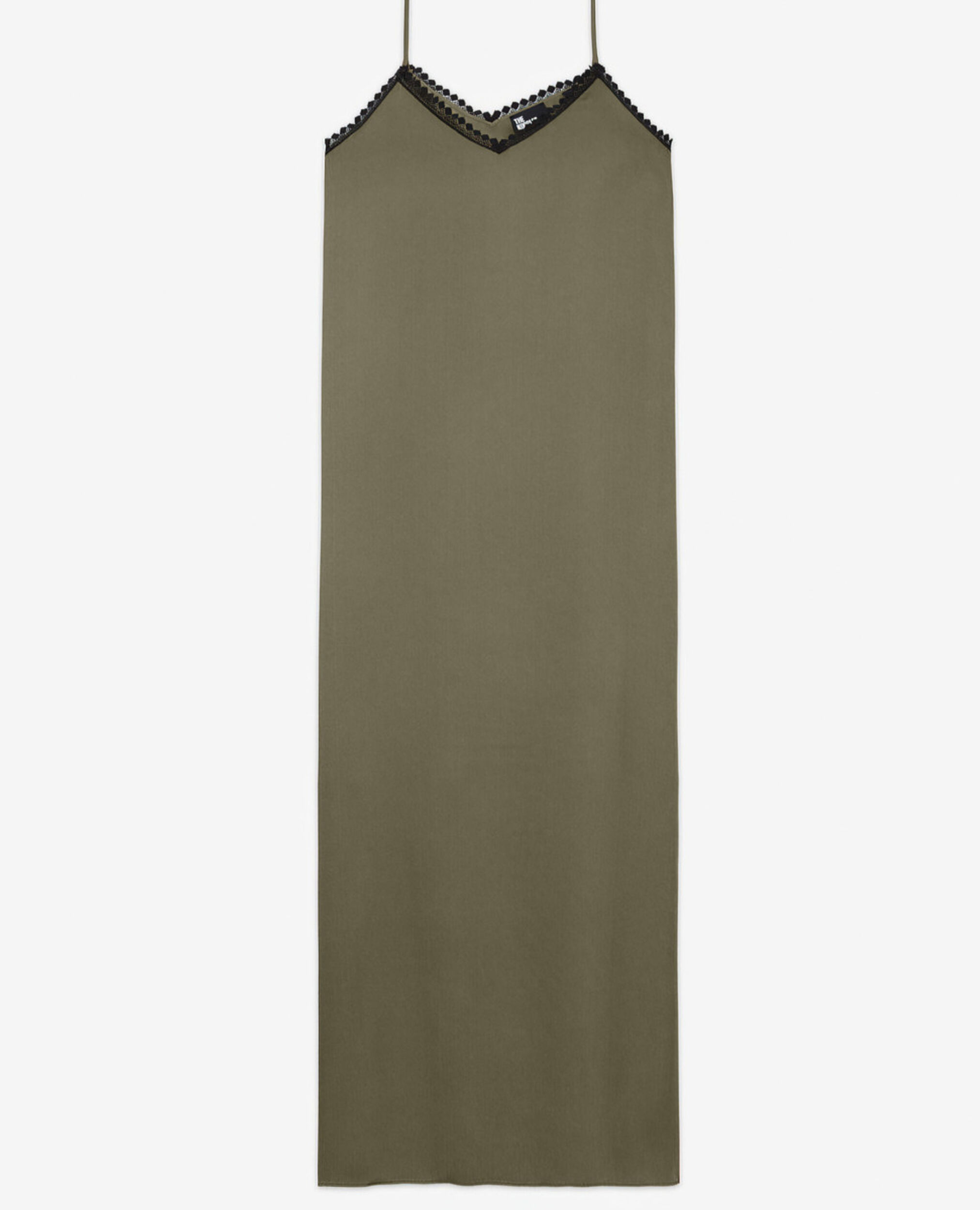 Robe longue kaki, ALGUE, hi-res image number null