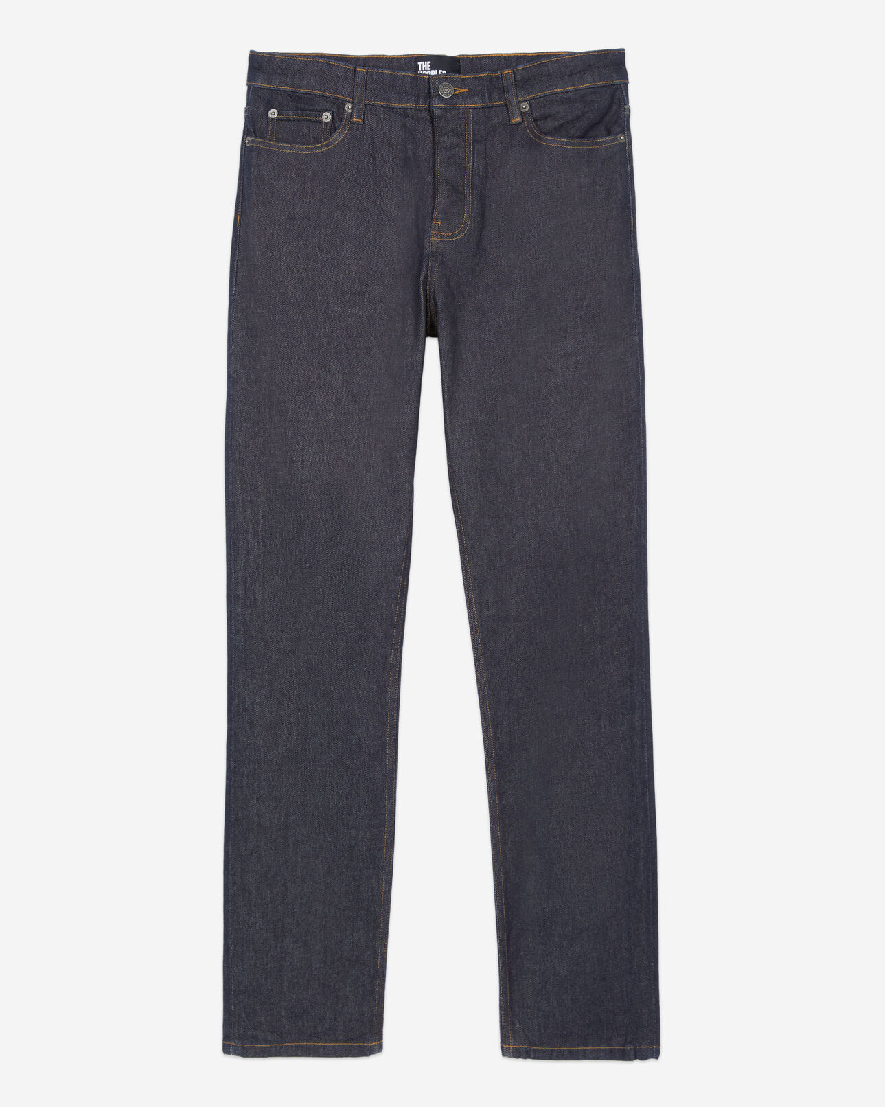 The Kooples HOMME BLUE RINSE jean slim bleu denim