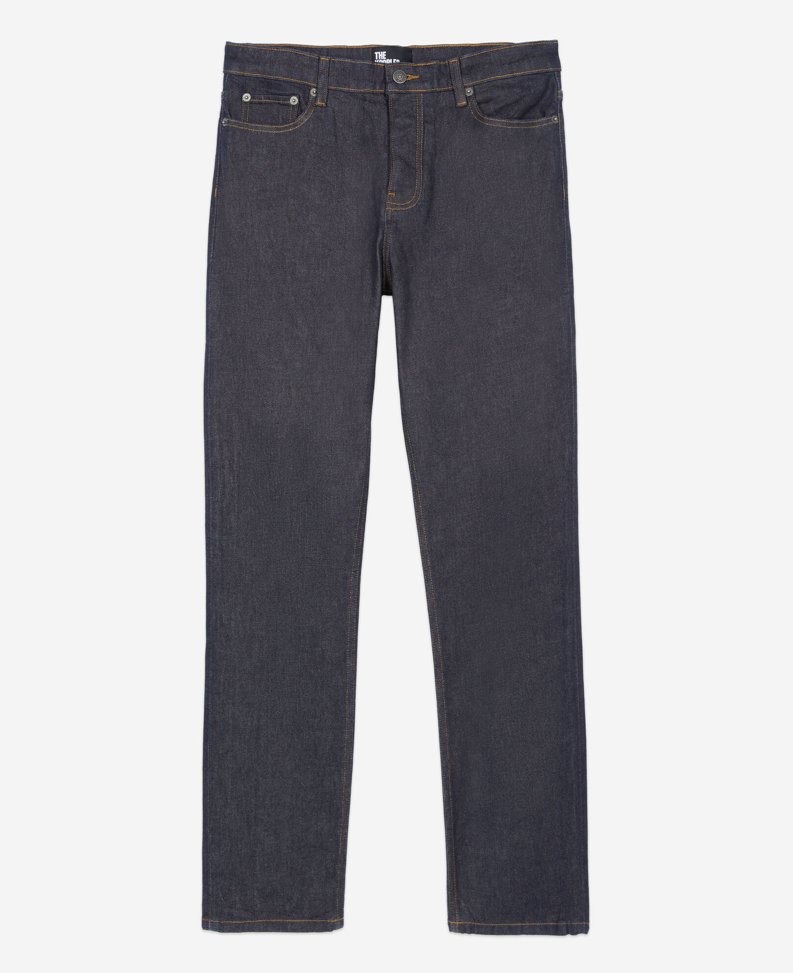 The Kooples MEN BLUE RINSE denim blue slim jeans