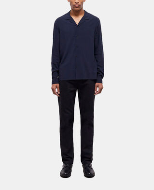 The Kooples HOMME NAVY chemise bleue