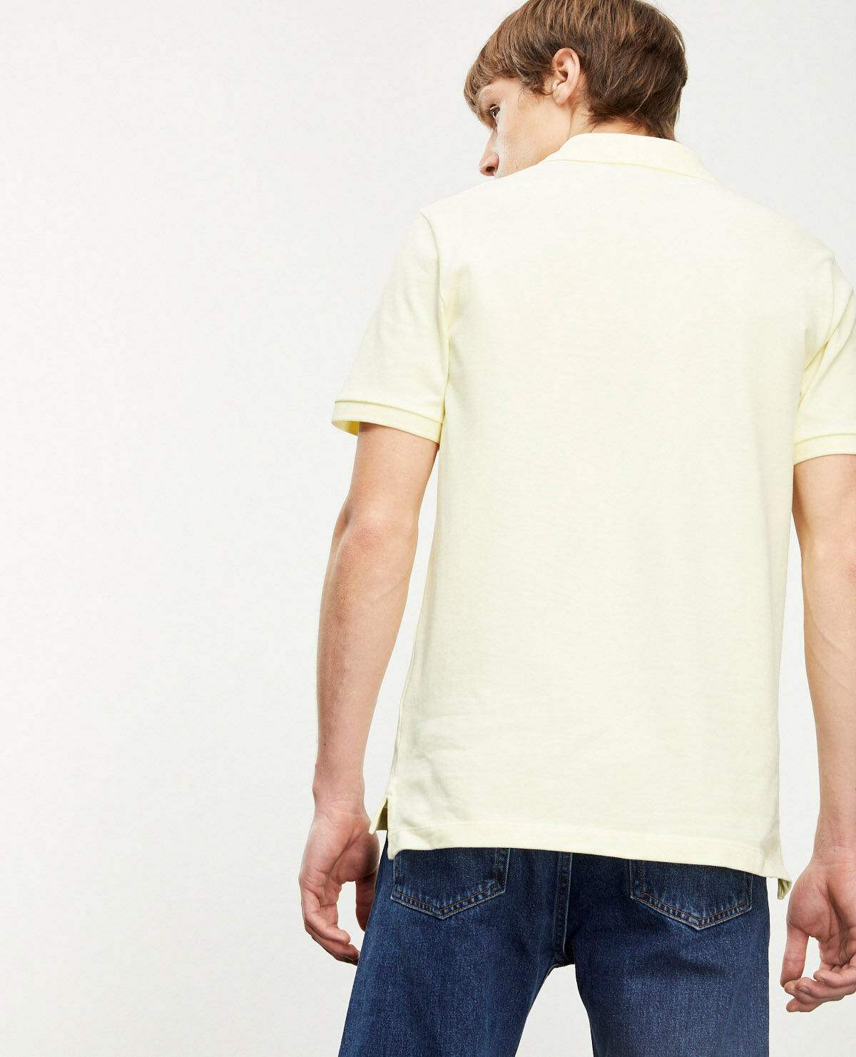 Light yellow sale polo shirt