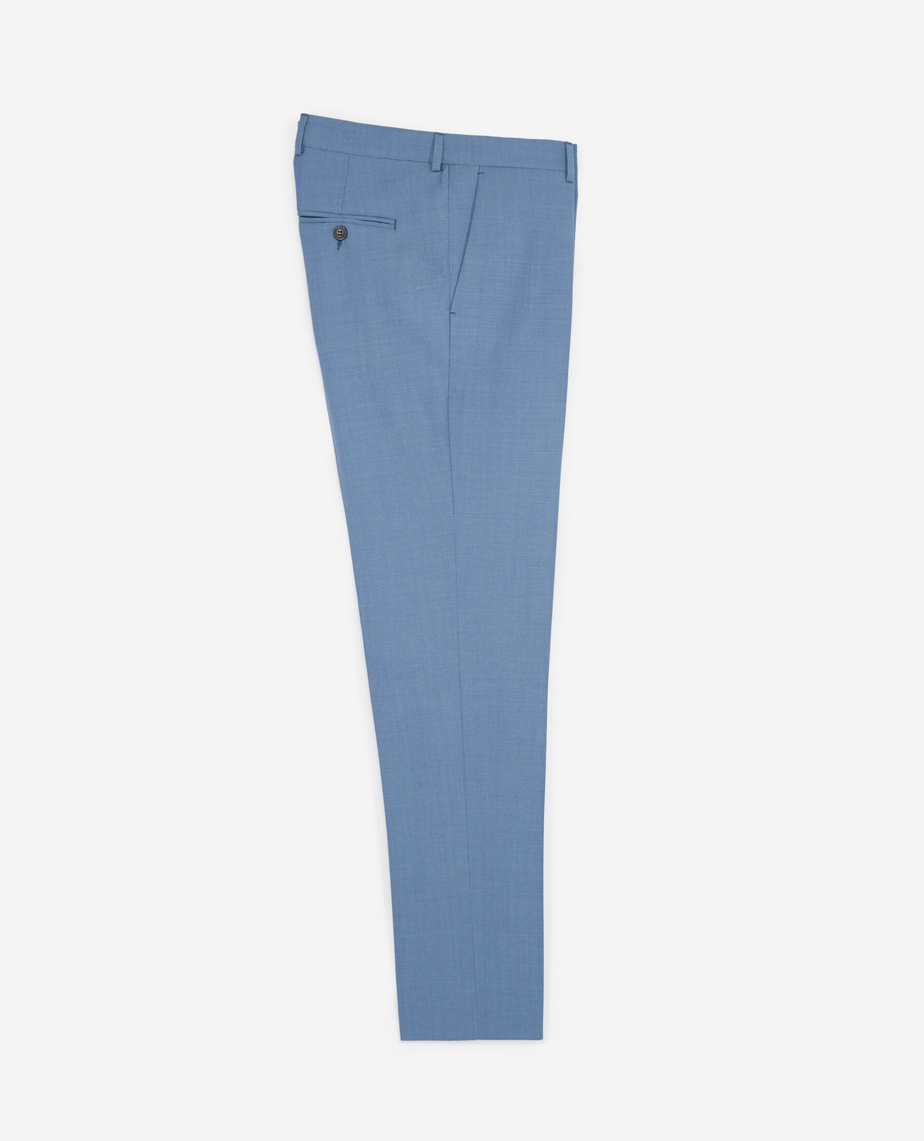 Light blue wool suit pants