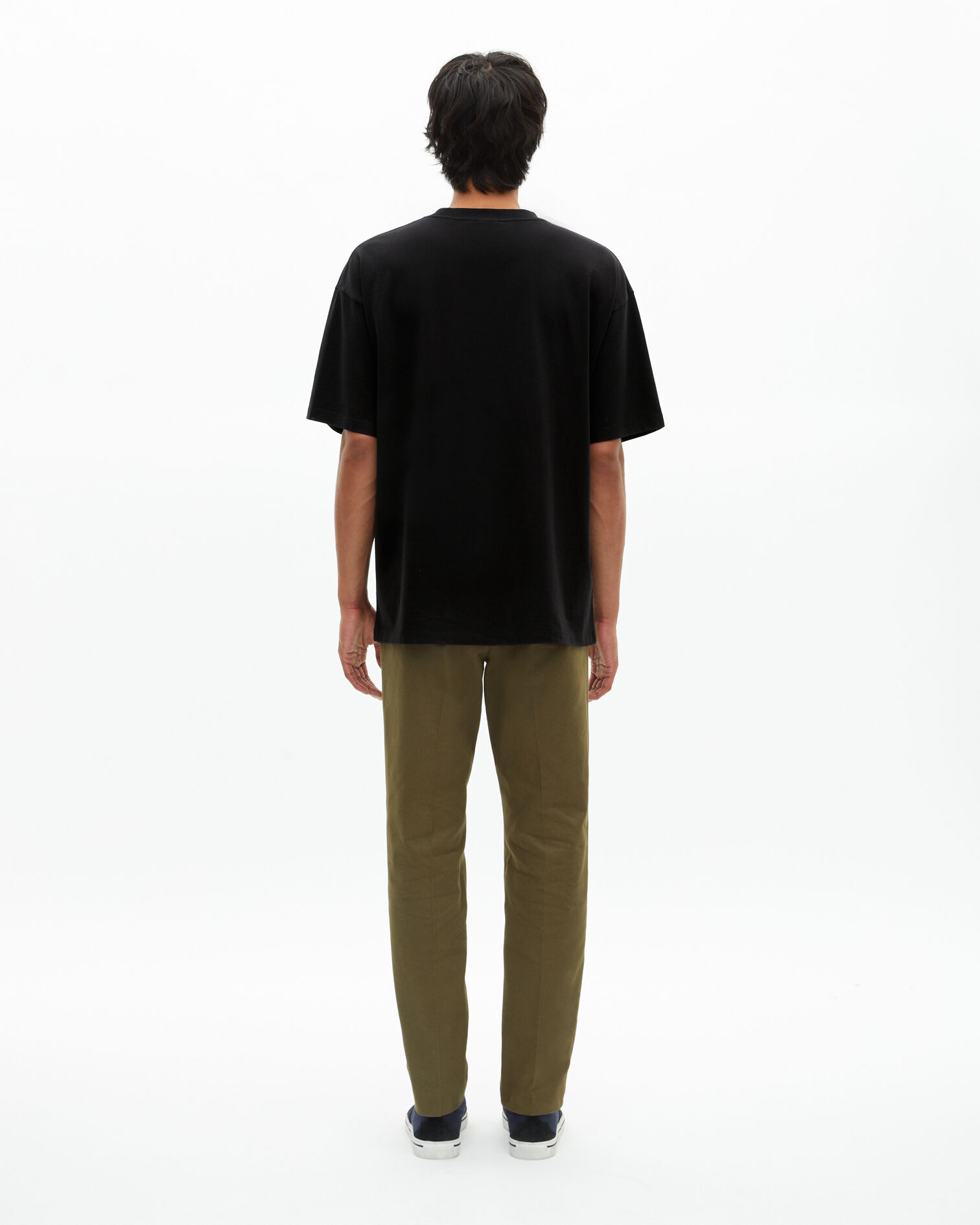 Loose T-Shirt schwarz, BLACK WASHED, hi-res image number null