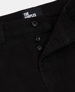 The Kooples H BLACK black slim-fit jeans