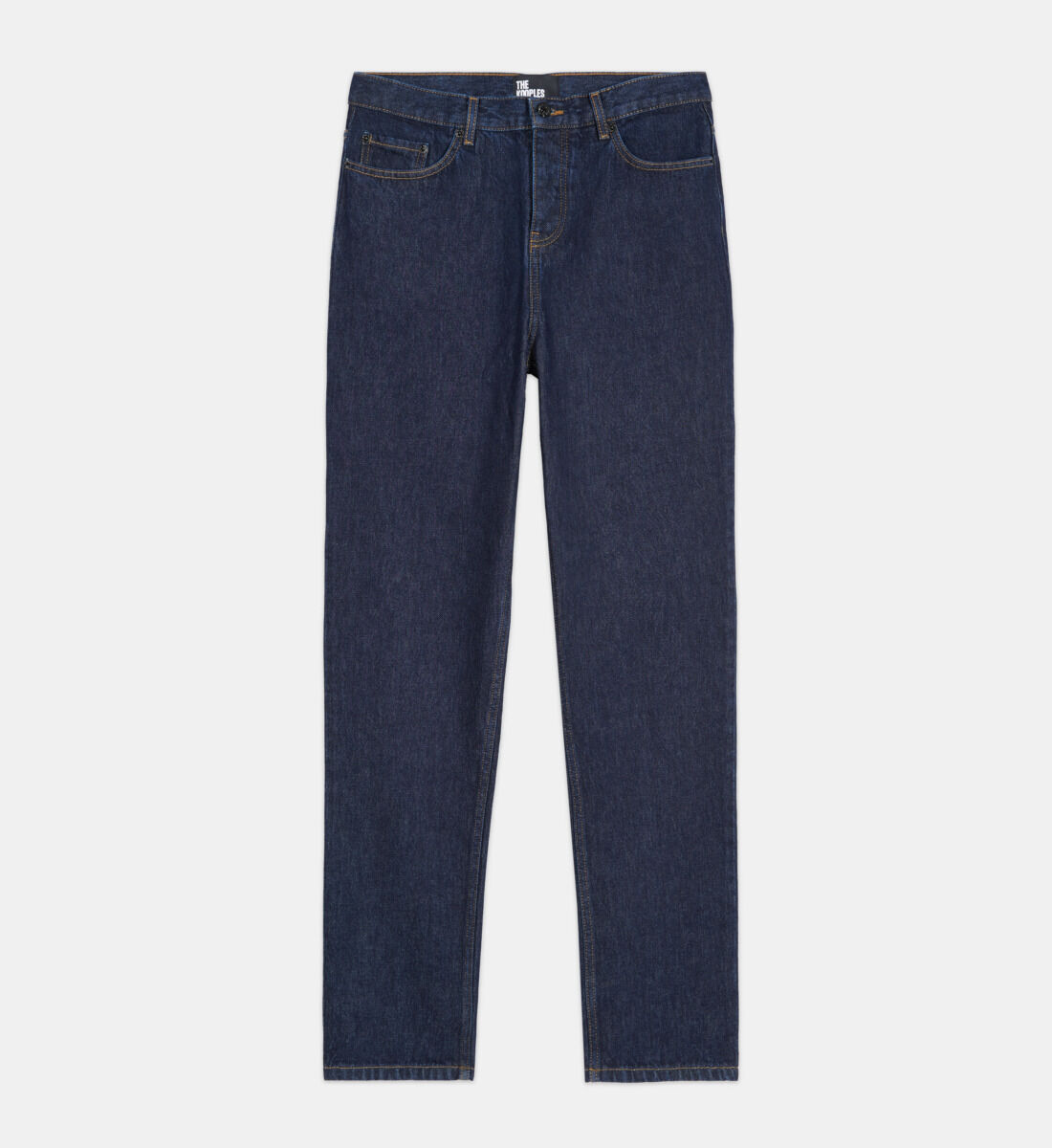 Black turtleneck and blue jeans clearance