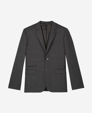 The Kooples H GREY grey wool suit jacket