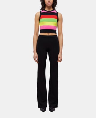 The Kooples MUJER BLACK pantalón campana negro