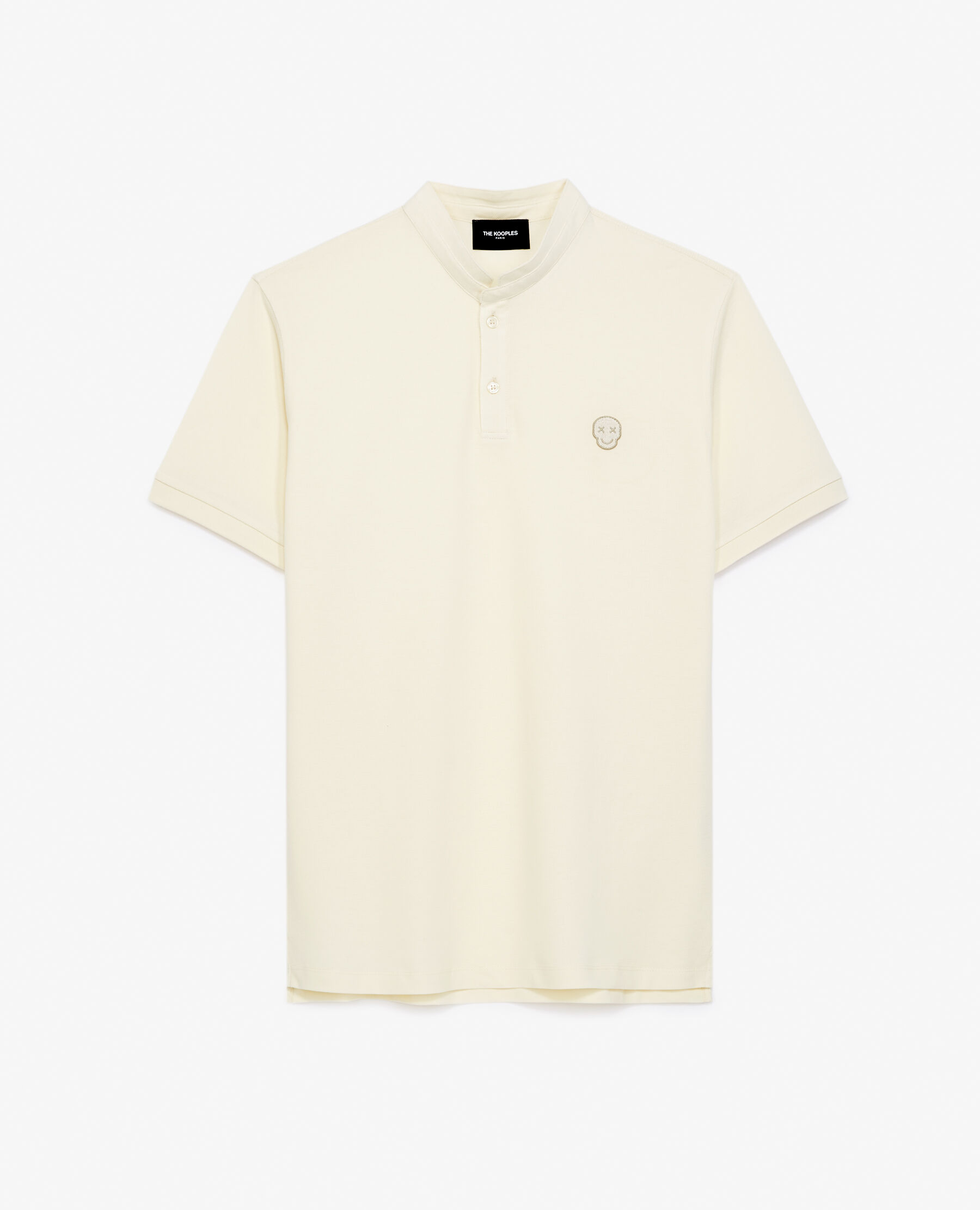 Camisa polo cuello mao discount