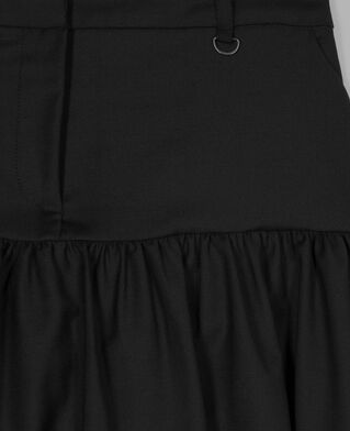 The Kooples DAMEN BLACK kurzer ballonrock schwarz