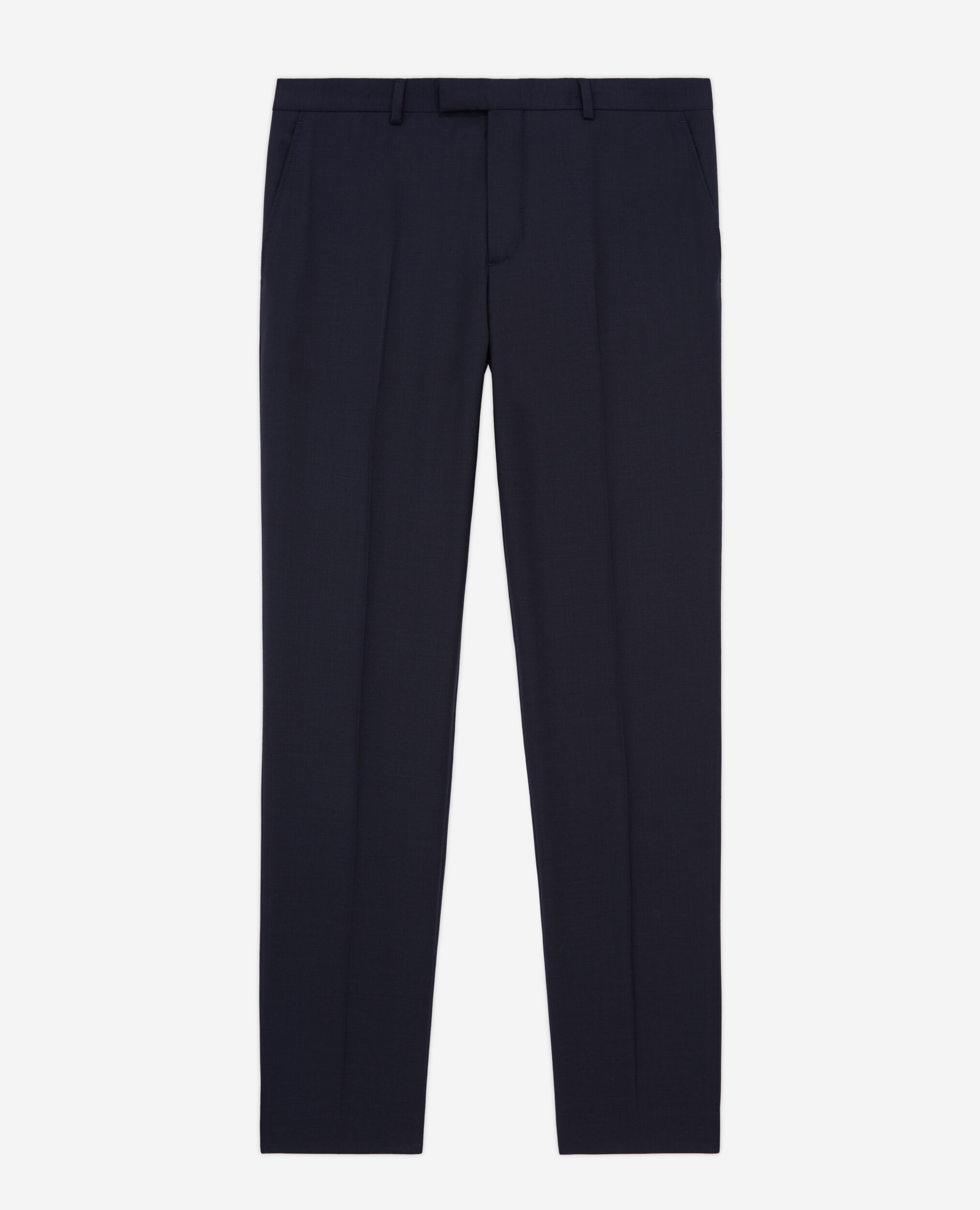 Navy blue suit pants, NAVY, hi-res image number null
