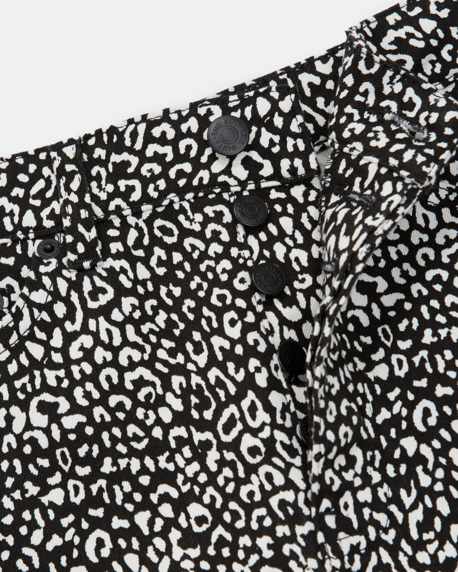 Vaqueros slim leopardo, BLACK, hi-res image number null