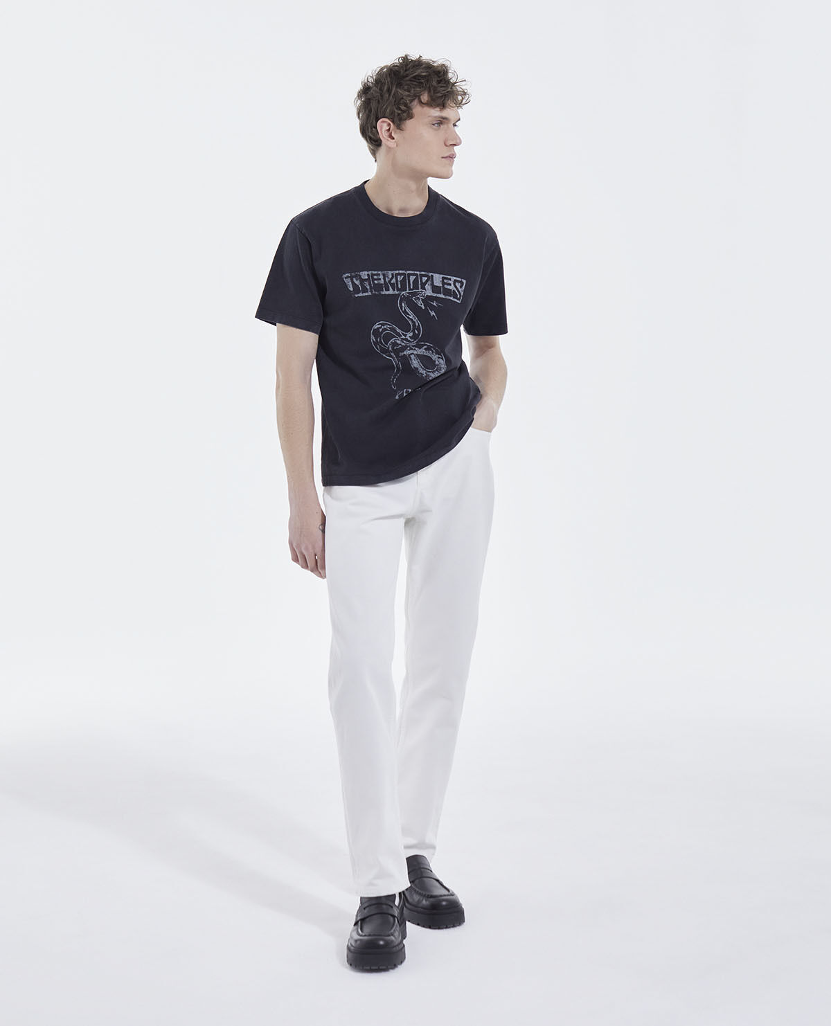 Tee shirt imprimé serpent clearance