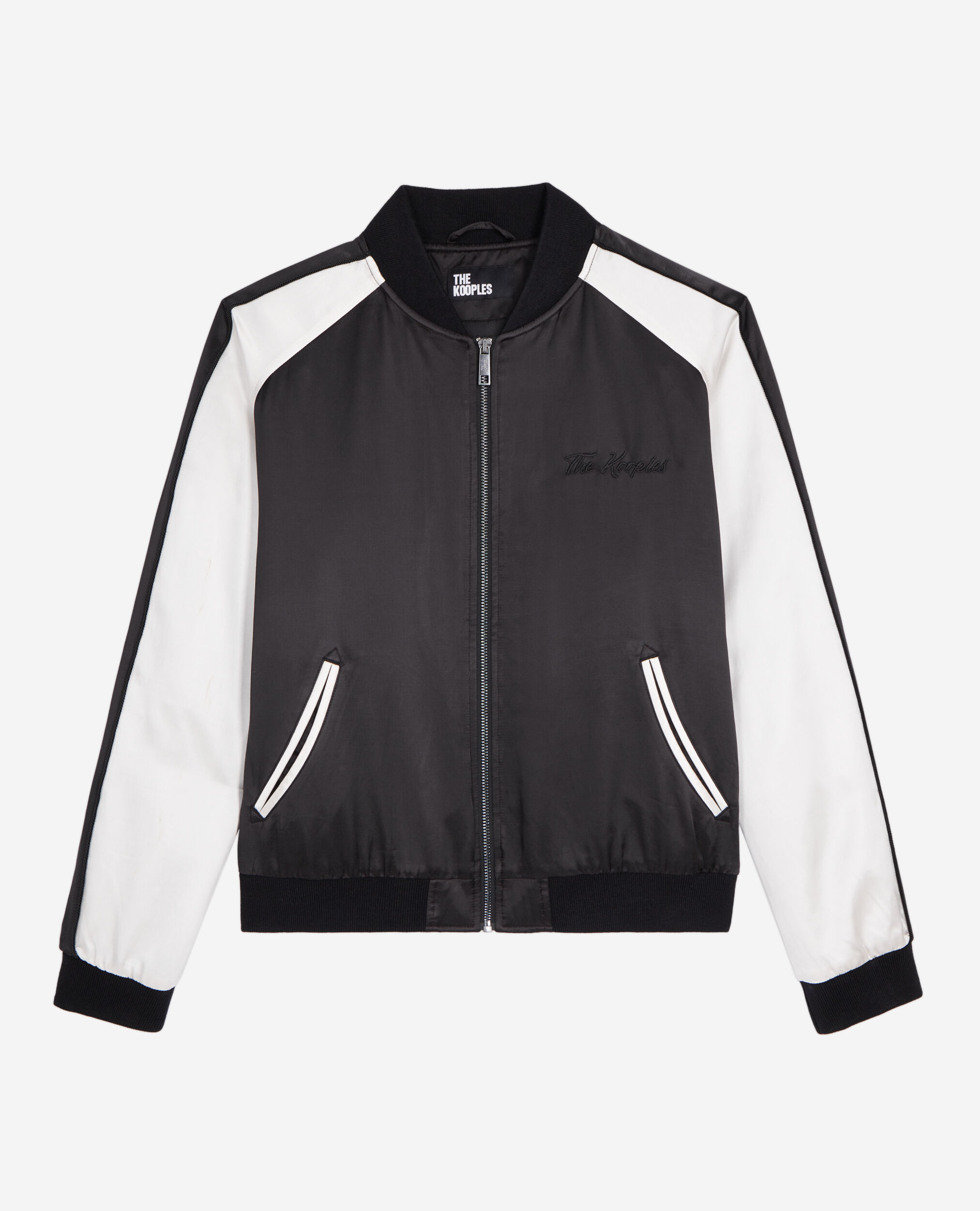 White deals satin jacket