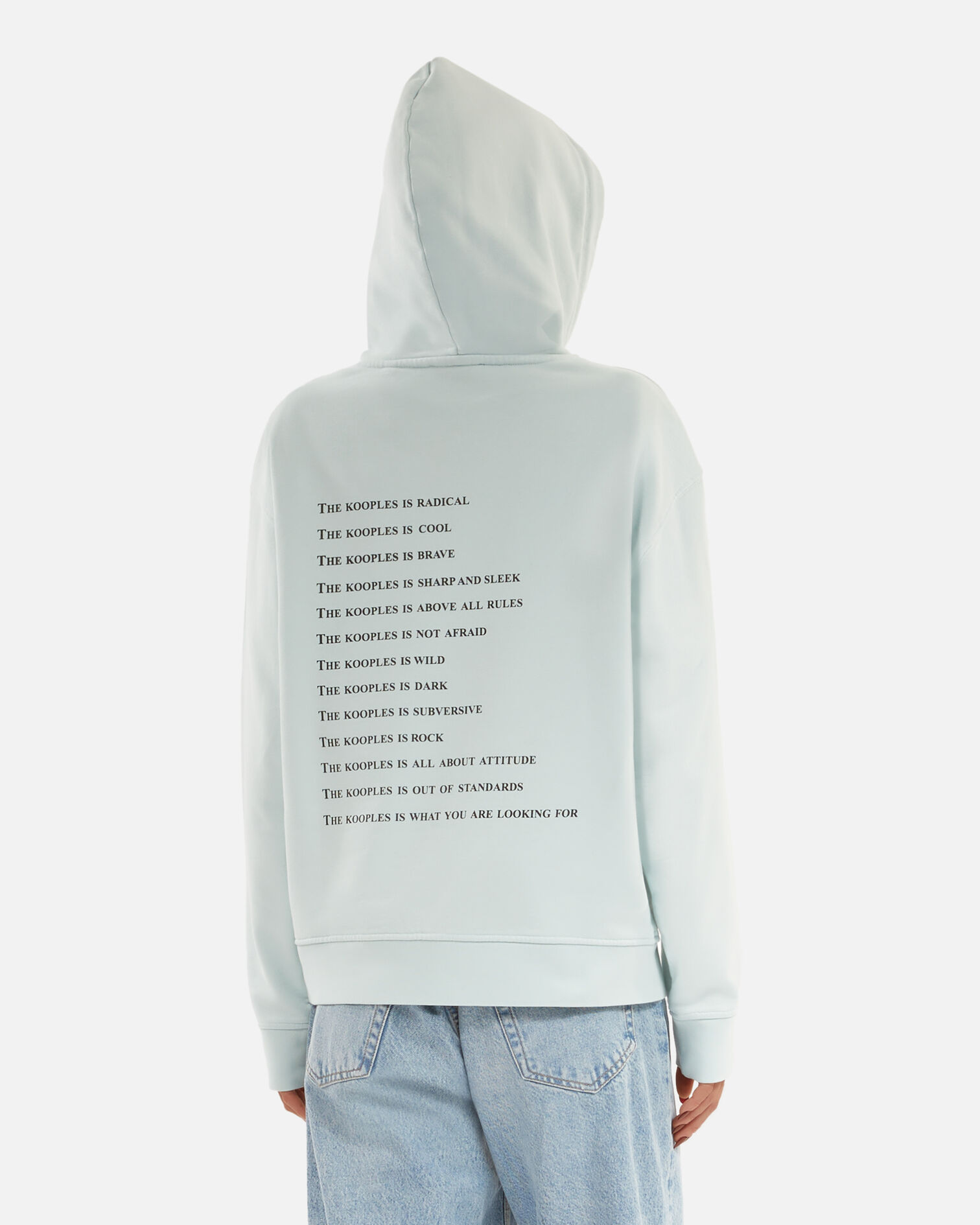What is hoodie light blue, BABY BLUE, hi-res image number null