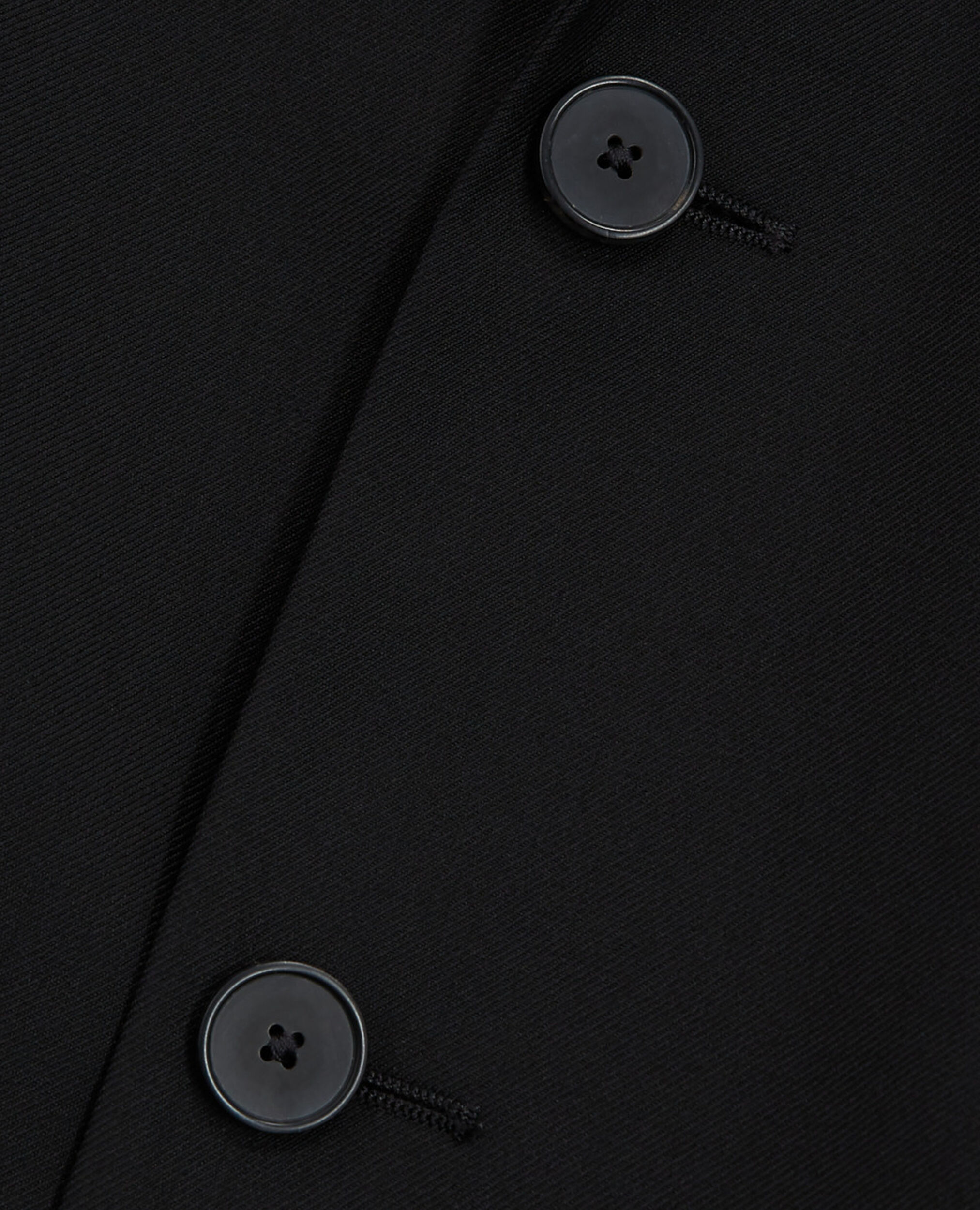 Black wool suit jacket, BLACK, hi-res image number null