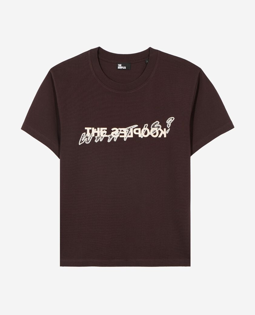The Kooples WOMEN CAFE what is t-shirt with brown rhinestones