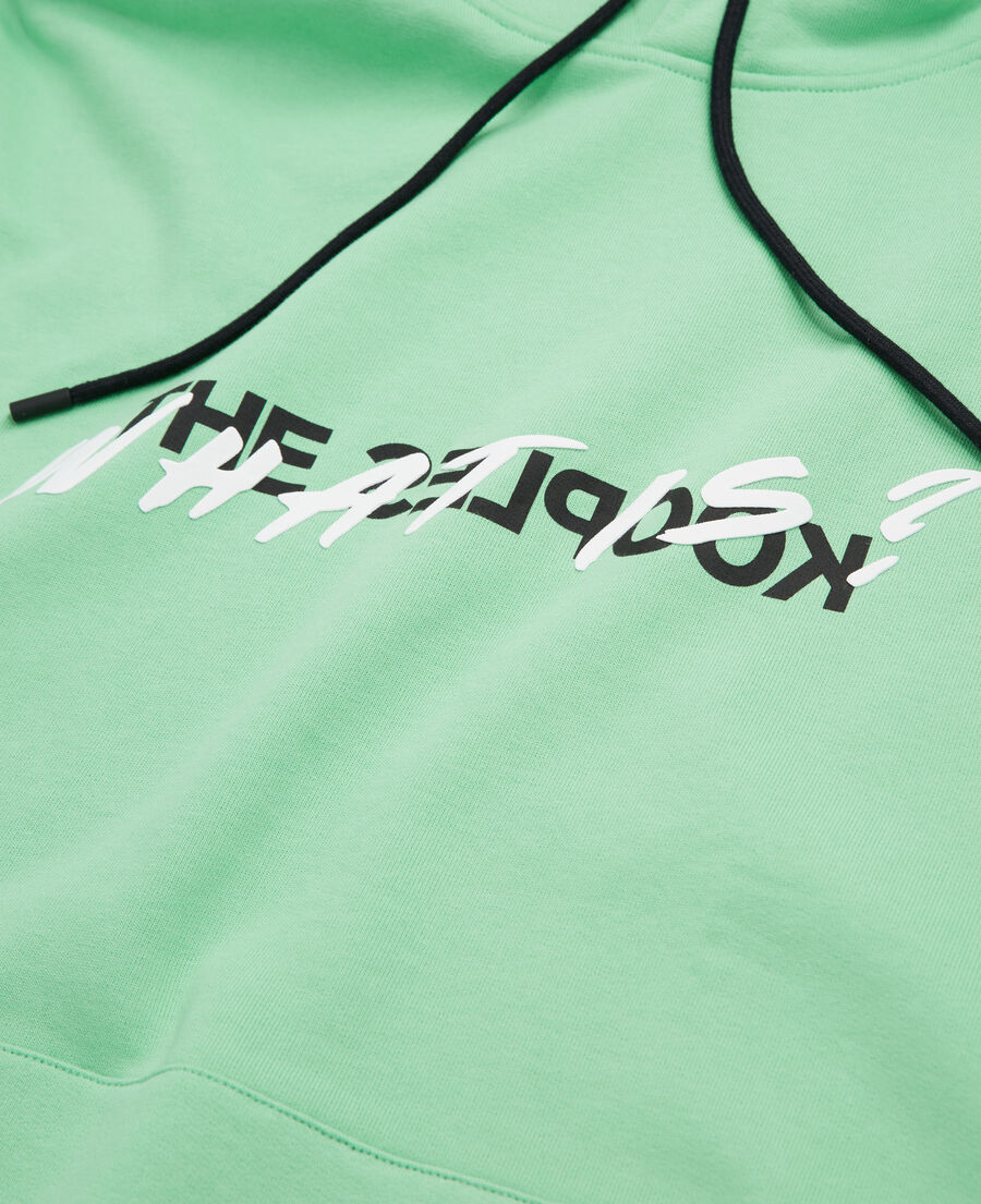 green what is hooded sweatshirt