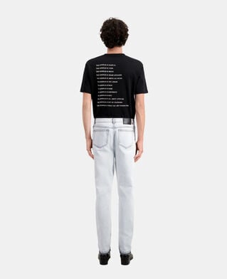 The Kooples H WHITE BLEACH straight bleached white jeans