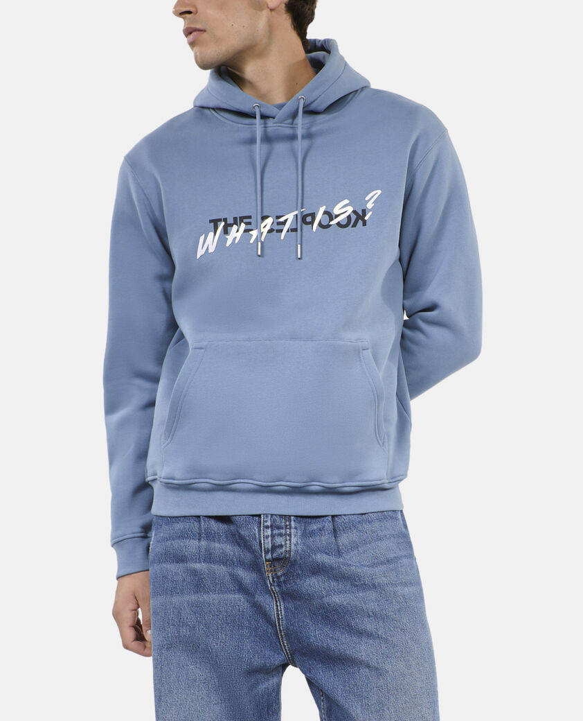 The Kooples HERREN STONE BLUE blaues kapuzensweatshirt what is