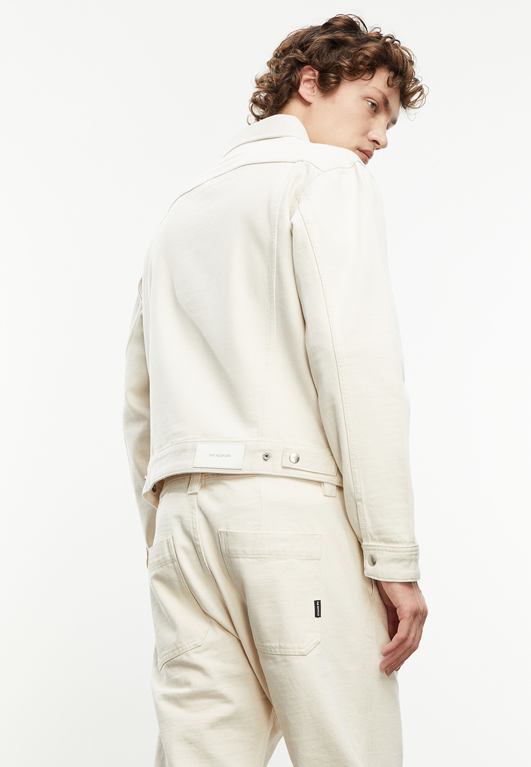 Blouson en denim cru The Kooples