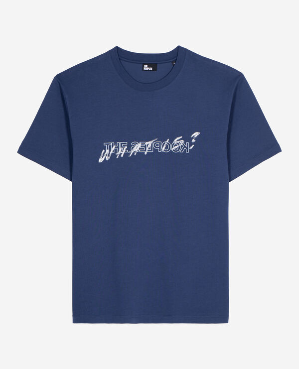 The Kooples MEN DARK NAVY what is navy blue t-shirt