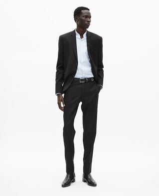 The Kooples H BLACK black wool suit jacket tailored fit