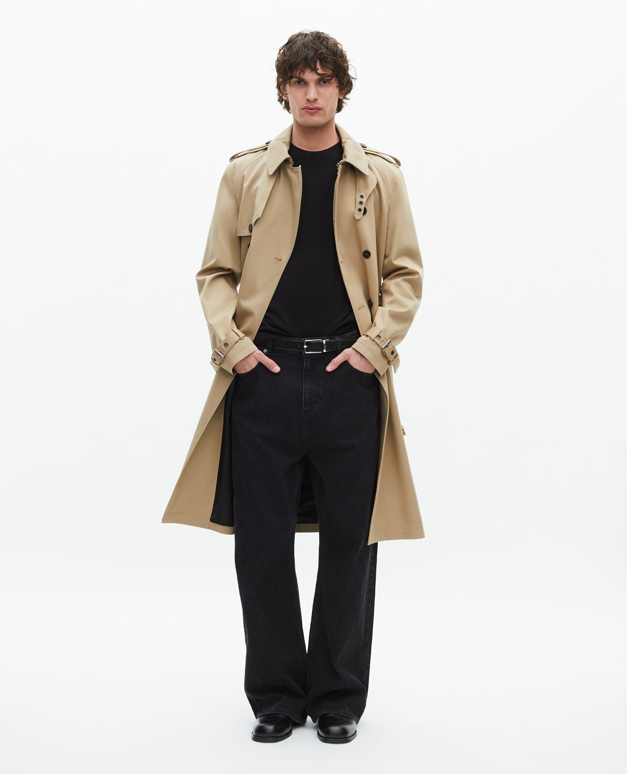 Trench long beige, BEIGE, hi-res image number null