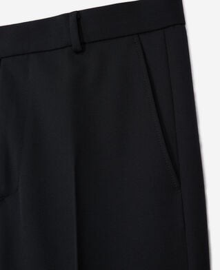 The Kooples H BLACK black wool flared pants