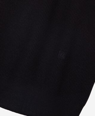 The Kooples MEN DARK NAVY navy polo-neck zip sweater