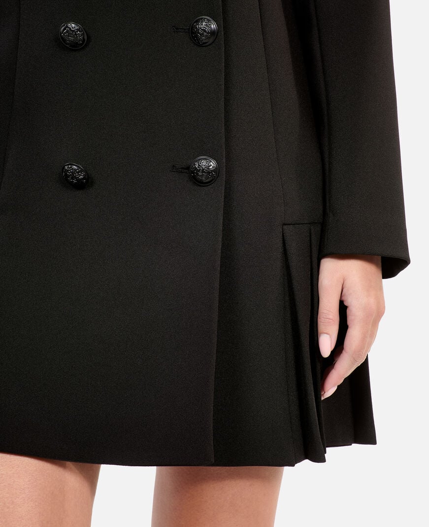 The Kooples FEMME BLACK robe tailleur courte noire